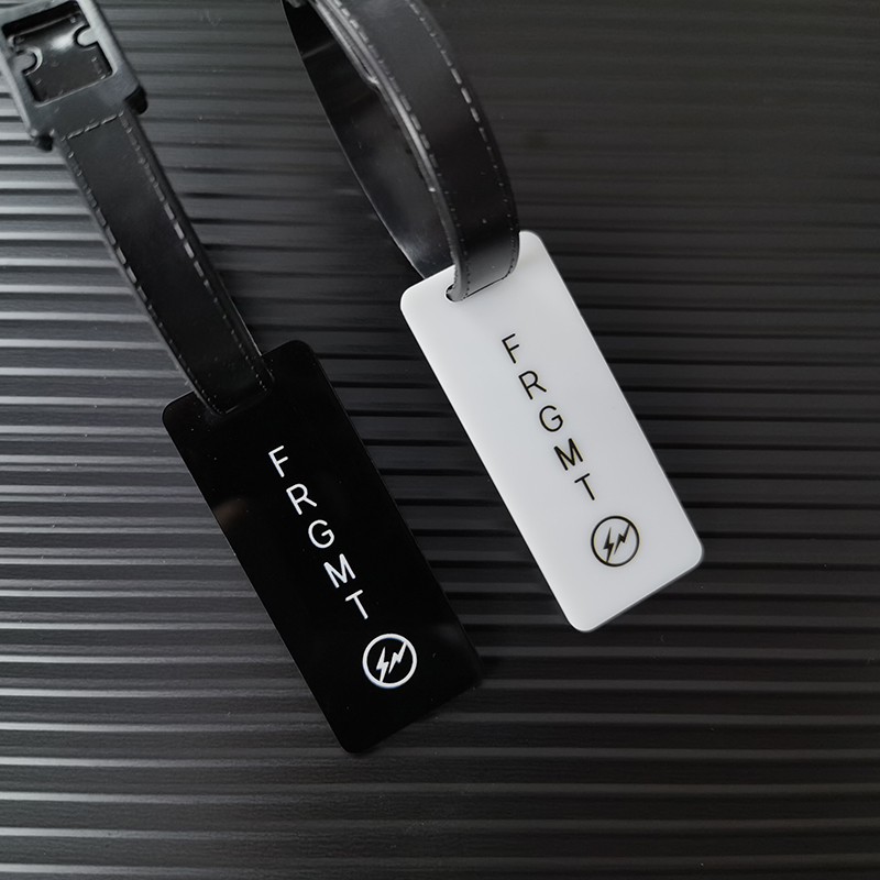 Fragment藤原浩Various key tags联名字母潮流登机牌行李箱牌配件