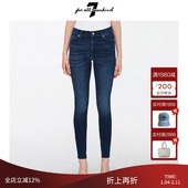 SKINNY Mankind女春夏高腰紧身舒适百搭铅笔牛仔长裤 For All