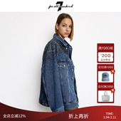 夹克外套酷烫钻重工满天星 Mankind牛仔外套女2025新款 For All