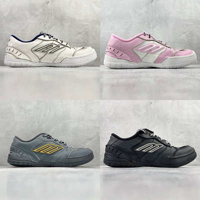 PALEUCIAAA-高定HAMPTONS巴黎复古做旧厚底原厂磨具平底小白板鞋