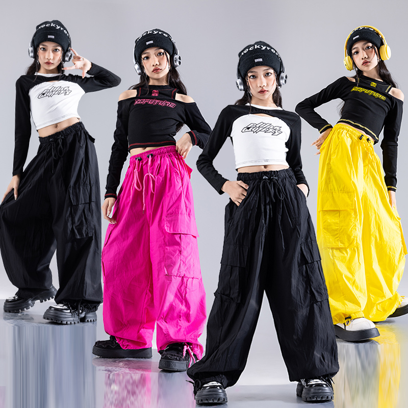 爵士舞服装女童潮酷时髦秋