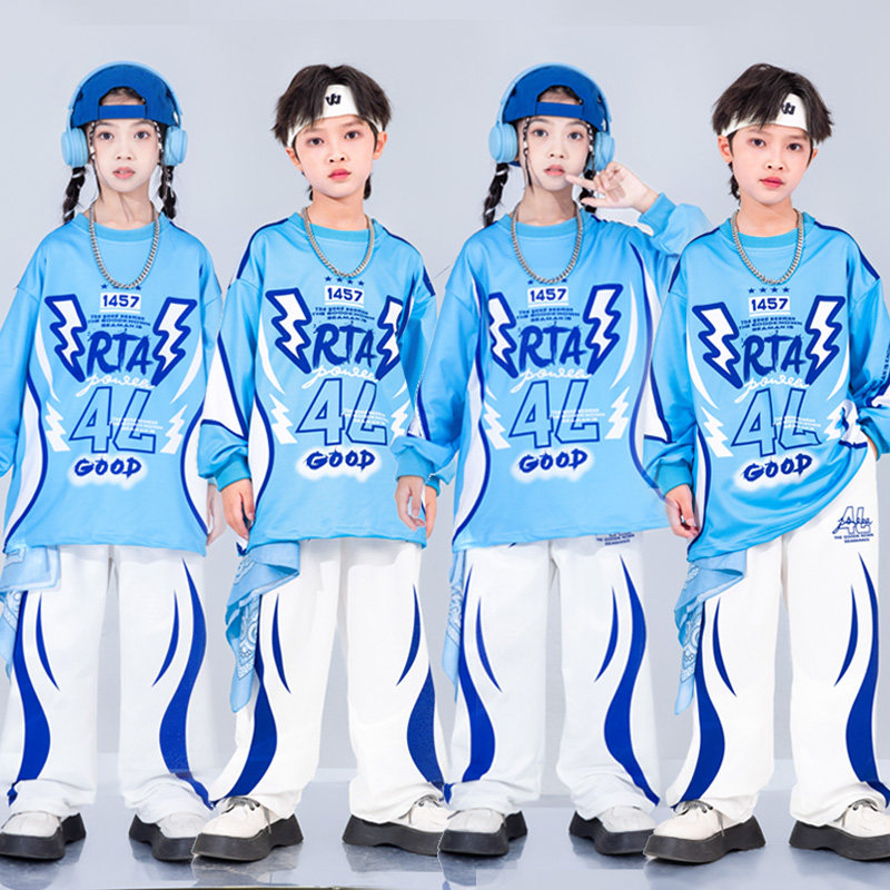 街舞儿童潮服少儿hiphop套装幼儿园啦啦队演出服小学生运动会服饰,童装/婴儿装/亲子装,儿童演出服,淘宝优惠券,粉丝福利购,淘宝优惠卷