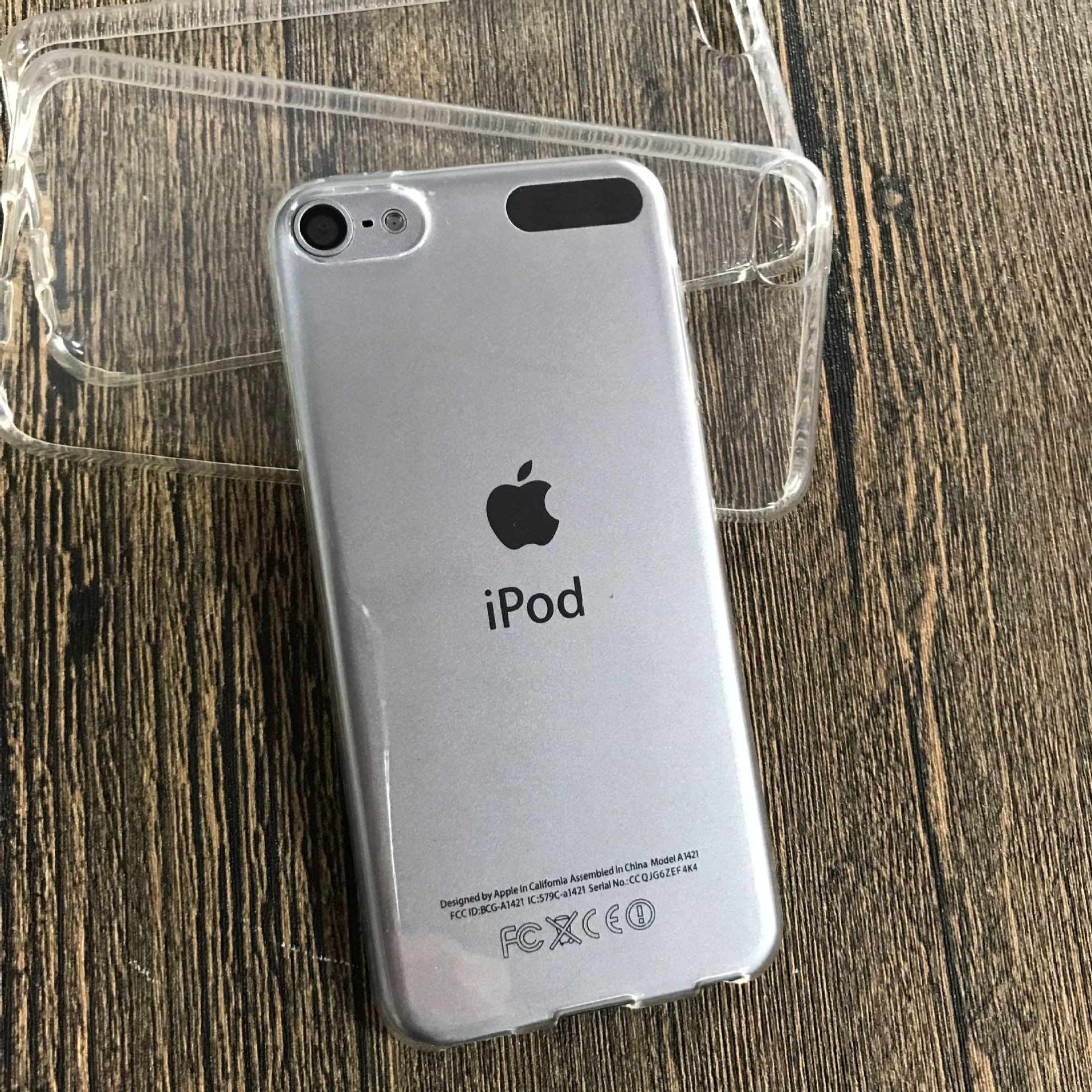 适用iPod touch5touch6touch7通用手机壳TPU透明1.0mm厚光面软壳