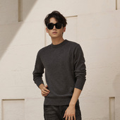 圆领柔软质感简约纯色毛衫 DAVID 秋冬新品 男士 NAMAN 山羊绒