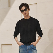 NAMAN 雪尼尔 秋冬男士 DAVID 简约圆领百搭商务休闲保暖毛衫