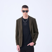 NAMAN 春夏新款 春夏华夫格商务休闲男士 DAVID 西服外套西装