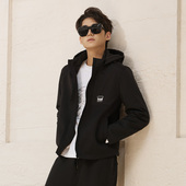 男士 DAVID NAMAN秋冬新品 连帽休闲简约保暖通勤户外棉服外套上衣