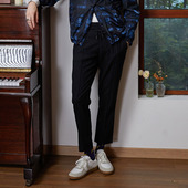 直筒百搭休闲裤 DAVID 子 春夏新款 商务休闲男士 NAMAN 羊毛混纺