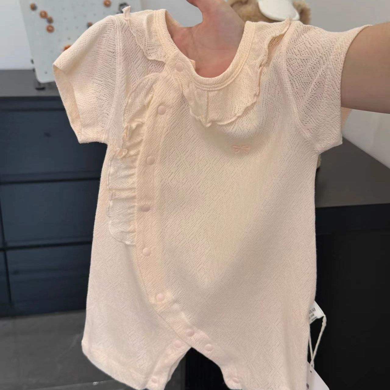 女宝宝夏季哈衣爬服公主风时尚裙