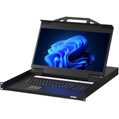 TUAOKVM切换器18.5寸1口高清宽屏