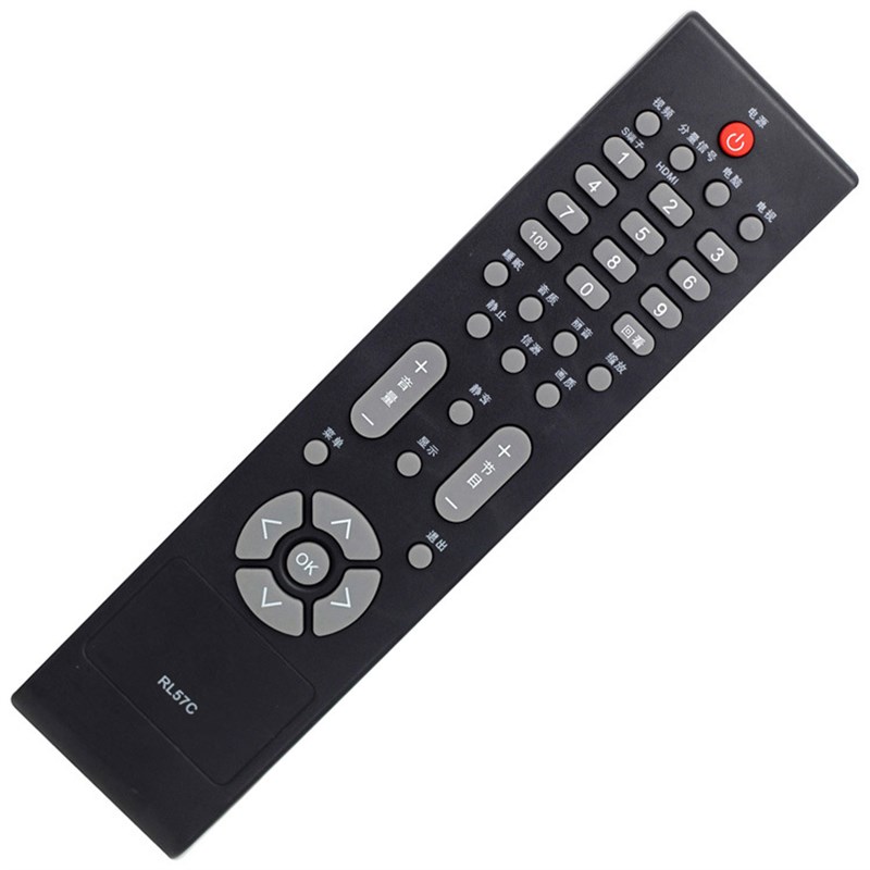 适用AOC冠捷液晶电视遥控器RL57C L32BN83 L42BN83F L37BN83