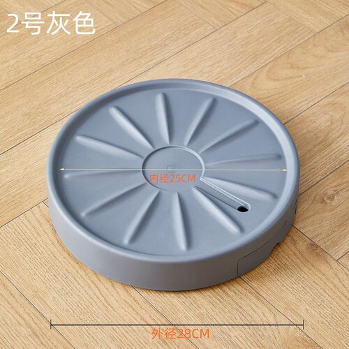 [专享]移动花盆托盘带轮底座花盘垫底托滑轮滚轮万向轮可接水