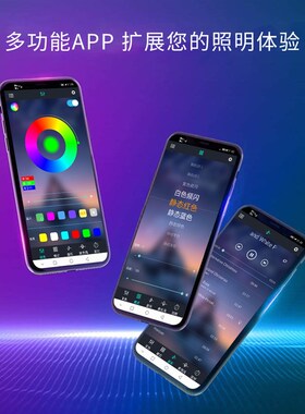 RB灯条蓝牙控制器5v12vapp幻彩音乐控制Bluetooth蓝牙灯带控制器