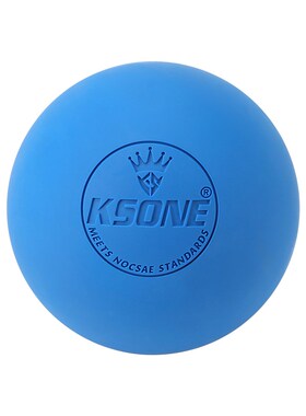 橡胶筋膜按摩球棍网球长曲棍球lacrosse massae ball