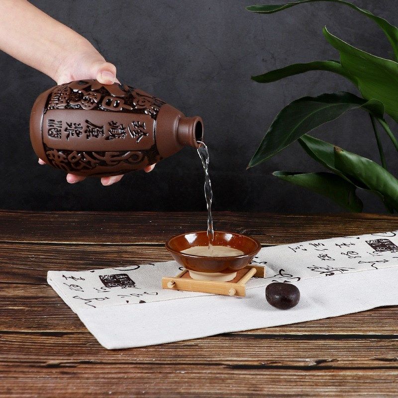 陶瓷酒瓶1斤装土陶酒瓶500ml酒坛家用酒壶一斤装仿古空酒瓶,橡塑材料及制品,玻璃容器/玻璃瓶,淘宝优惠券,粉丝福利购,淘宝优惠卷