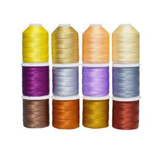 大卷3股线6股9股12股15股手工编织塔线流苏穗子线锦纶亮光冰丝线