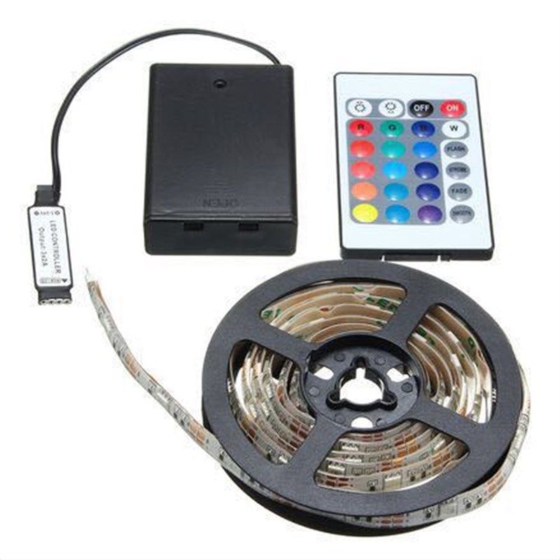 LE5v低压5050RB USB灯带灯条电池盒可驱动玩具工艺品,家装灯饰光源,室外LED灯带,淘宝优惠券,粉丝福利购,淘宝优惠卷