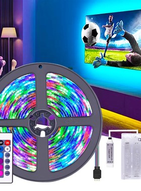 2835/5050RB灯带24键移动电池盒灯条5V电视背景氛围灯条