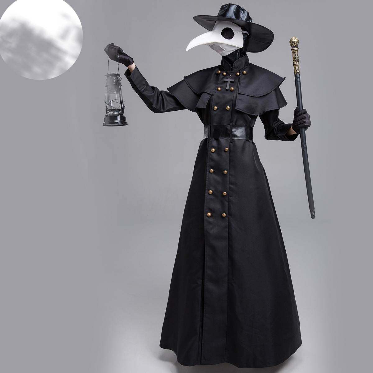 Halloween ant man plague beak doctor 万圣节服装 cosplay 男女