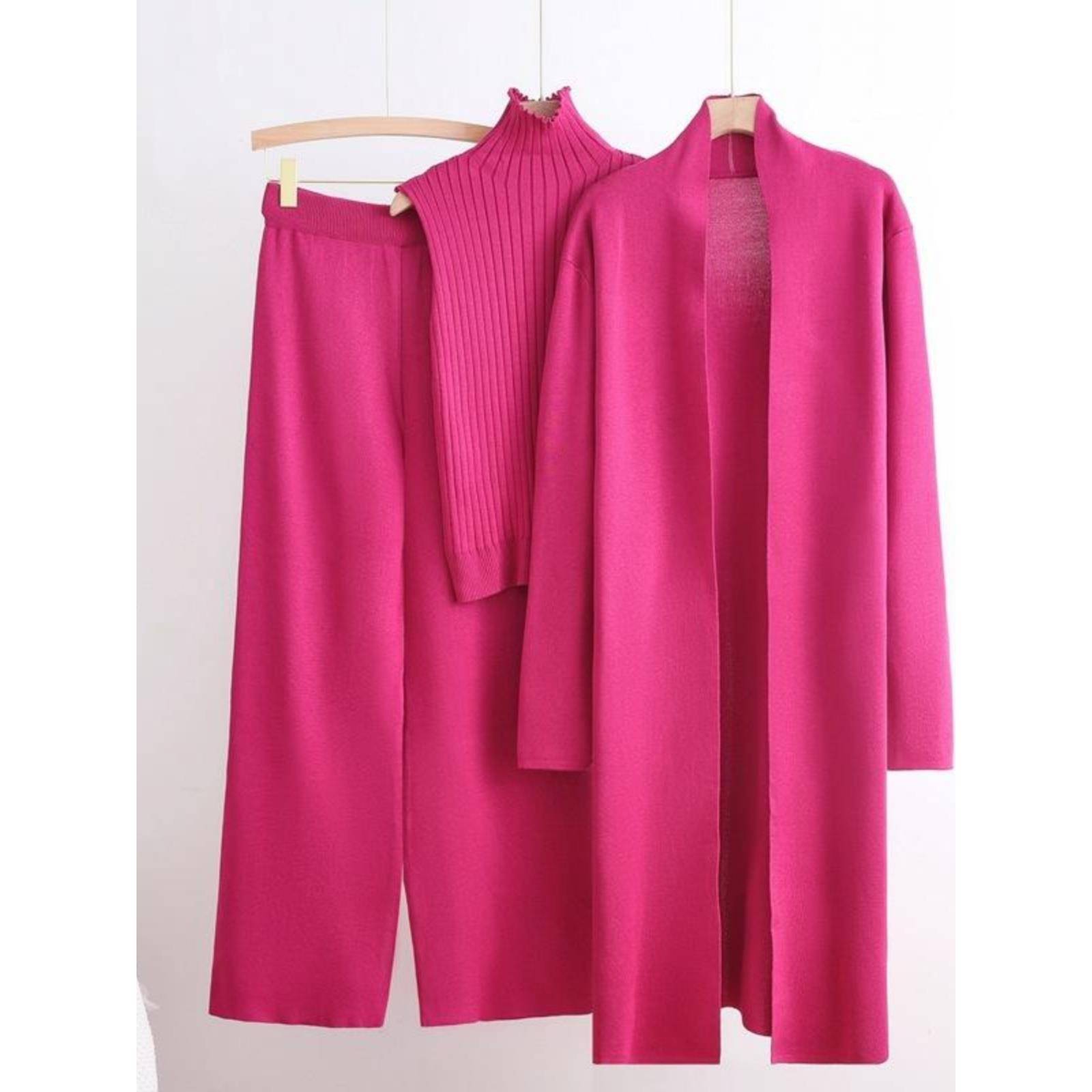 2024毛衣针织女套装winter clothes women sweater knitted suits