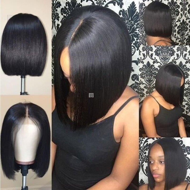 Novel Short Human Hair Wigs Bob Human Hair Wig Full And Thic