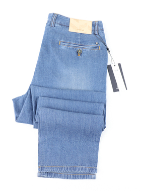 【天丝柔软】2025九牧王专柜正品春夏新款男士牛仔裤JJ1B41623