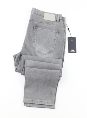 【小黑裤牛仔】九牧王牛仔裤2025新款正品秋冬厚款男裤TJ1B20412