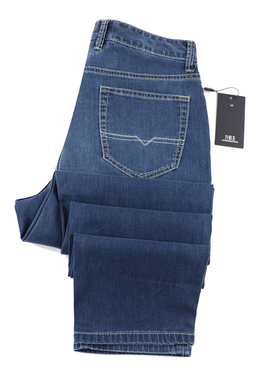 【冰爽裤】九牧王牛仔裤25专柜春夏新款男裤JJ1E21613/JJ1E21612