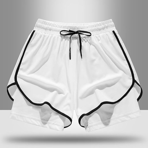 女士运动健身裤冰丝速干泳裤女2025新款高腰遮肚显瘦防尴尬游泳裤