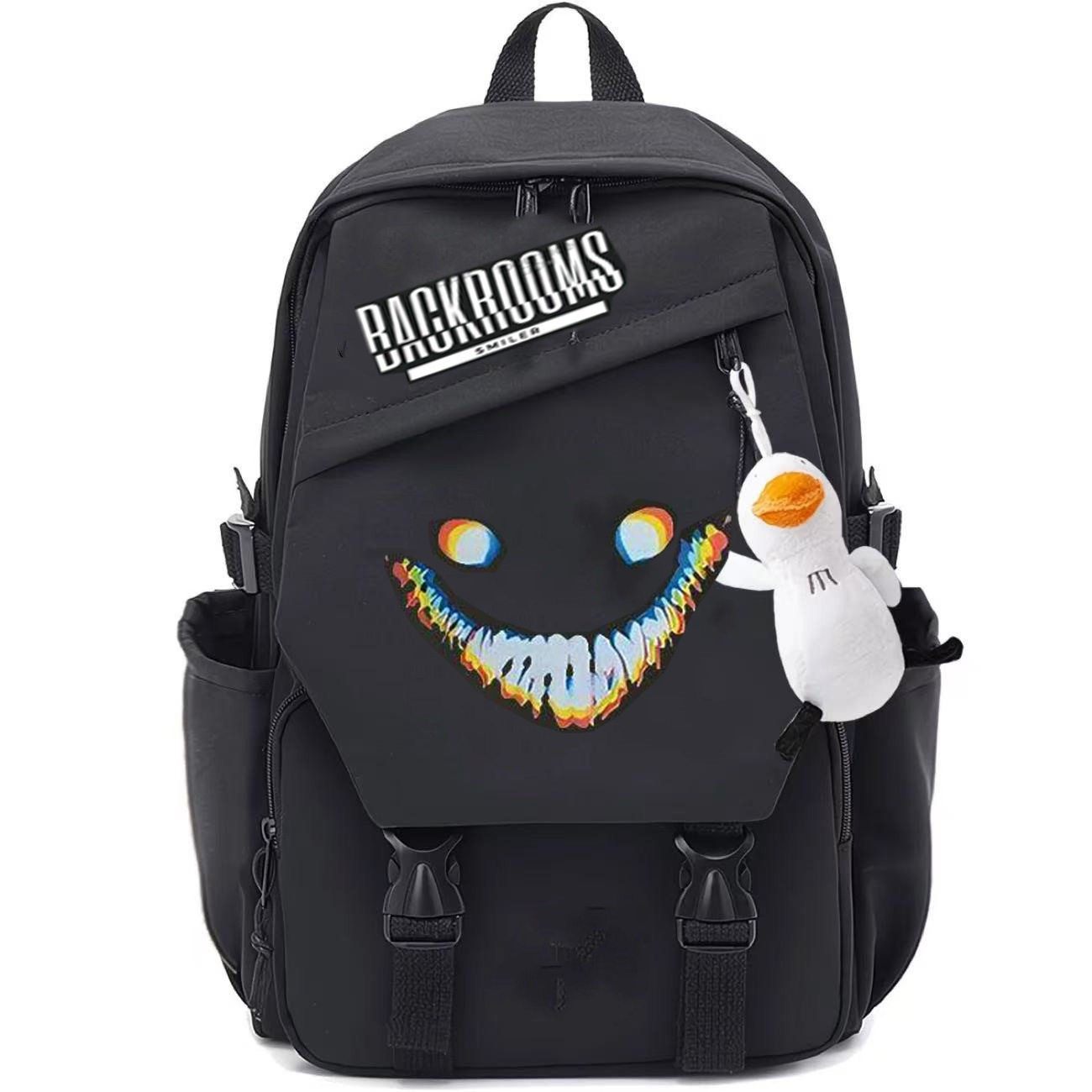 后室backrooms周边书包中小学生微笑者笑靥书包儿童减负双肩背包,文具电教/文化用品/商务用品,学生书包,淘宝优惠券,粉丝福利购,淘宝优惠卷