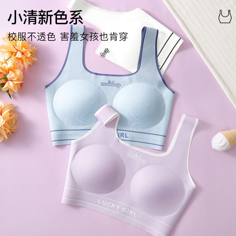 初高中小学生女童薄款发育期内衣
