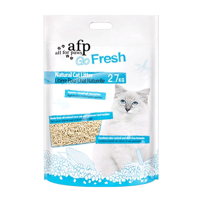 afp豆腐猫砂2.7kg*6低尘除臭