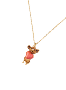 【自营】Fable爱心鼠珐琅彩项链耳环高级感小众气质女送女友礼物