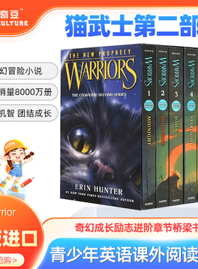 猫武士第二部 新预言 英文原版全套Warriors The New Prophecy Volumes共6册新月危机黄昏战争日落和平进口原版小说 kj