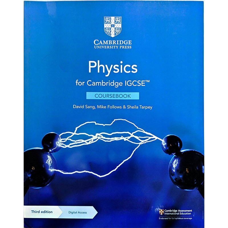 剑桥国际IGCSE物理考试课程IGCSE Physics Coursebook/ Workbook with Digital Access 含 2 年线上资源