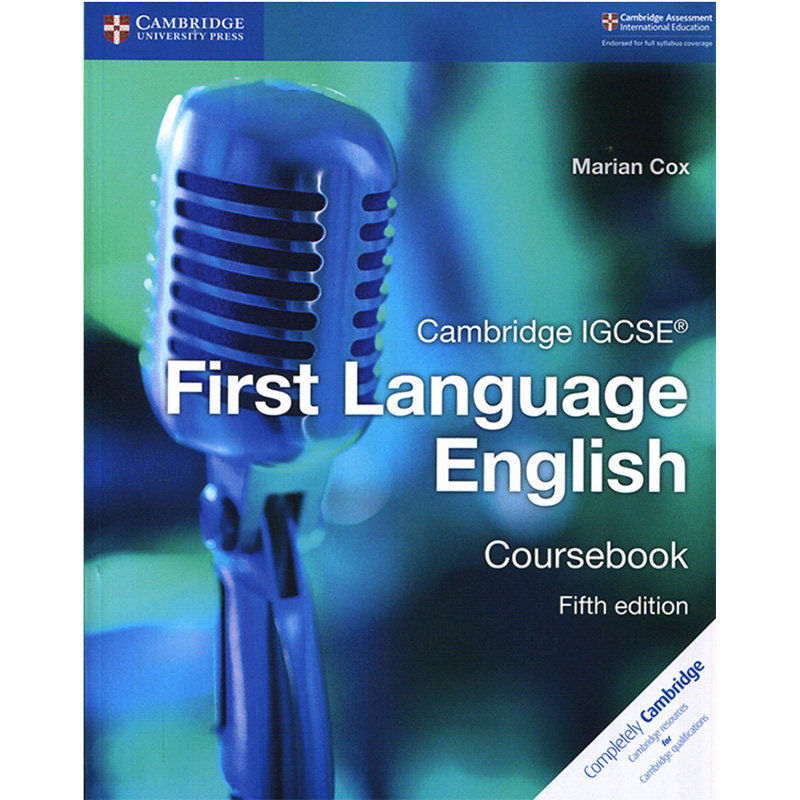 剑桥国际英语 Cambridge IGCSE® First Language English Coursebook 剑桥IGCSE第一语言英语教材 第五版学生书