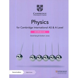 剑桥国际AS & A级物理练习册Cambridge International AS & A Level Physics Workbook with Cambridge Elevate Edition 带账号