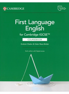 0500/0990考试剑桥 IGCSE第一语言英语(2027考纲版) Cambridge IGCSE First Language English Coursebook国际高中教材附电子版