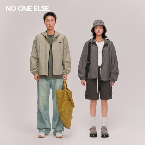 宽松连帽外套nooneelse休闲