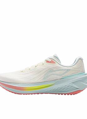 李宁 吾跃3.0 跑鞋  减震透气 支撑 慢跑 体考  女款 ARSV024-7