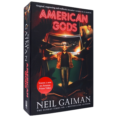 【现货】American Gods 美国众神 Neil Gaiman 尼尔盖曼 畅销科幻小说 美剧原著 英文原版书 正版进口
