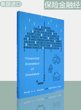 【现货】保险金融经济学 Financial Economics of Insurance 精装版 Ralph S.J. Koijen & Motohiro Yogo 普林斯顿大学出版社