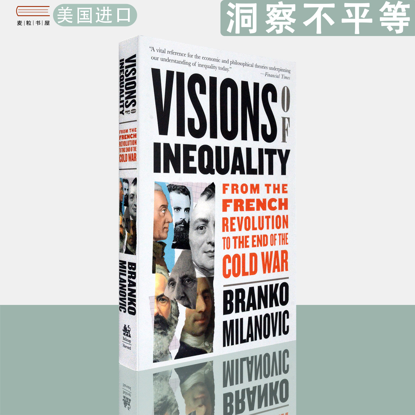 【现货】英文原版 布兰科·米兰诺维奇 洞察不平等: 从法国大革命到冷战落幕 Visions of Inequality Branko Milanovic