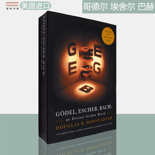 【现货】Gödel, Escher, Bach: An Eternal Golden Braid 哥德尔 埃舍尔 巴赫：集异璧之大成 Douglas R. Hofstadt 普利策非小说奖