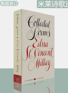 【现货】Collected Poems 米莱诗歌选集 Edna St. Vincent Millay 插图版 美版进口 Harper Perennial Modern Classics