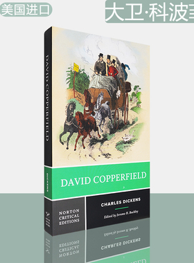 【现货】David Copperfield 大卫·科波菲尔 世界名著 诺顿文学评论版 Charles Dickens 查尔斯·狄更斯 Norton Critical Editions