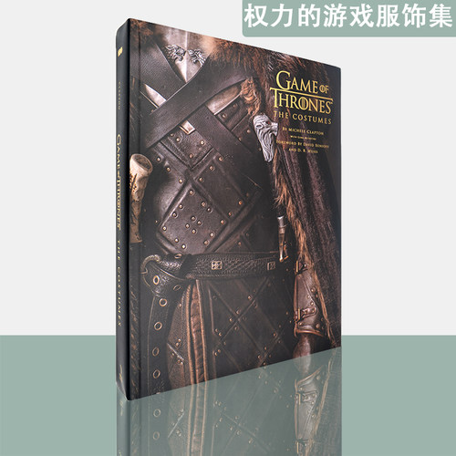 【磕碰瑕疵】权力的游戏服饰艺术集 Game of Thrones The Costumes 美剧官方艺术手册 大开本精装 冰与火之歌 正版进口画册