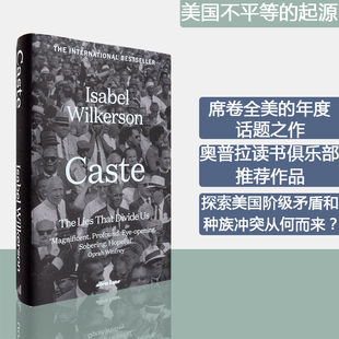 英文原版 论美国不平等 伊莎贝尔·威尔克森 正版 起源 Caste Isabel Wilkerson 书 进口 现货