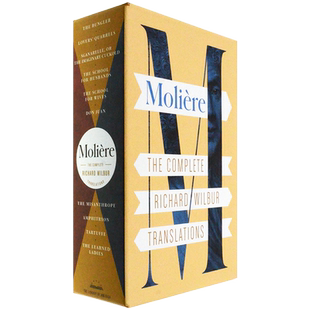 【现货】Moliere 莫里哀作品集 The Complete Richard Wilbur Translations 威尔伯翻译 美国文库系列 两卷套 盒装版 精装原版书