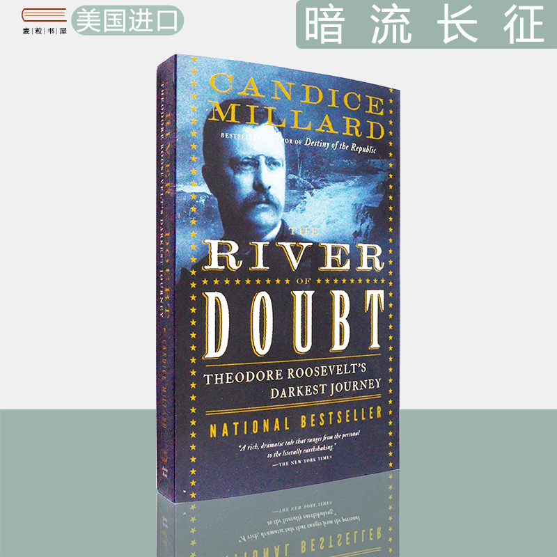 【现货】暗流长征 The River of Doubt: Theodore Roosevelt's Darkest Journey 颠覆认知的冒险旅程 Candice Millard 书籍/杂志/报纸 人文社科类原版书 原图主图